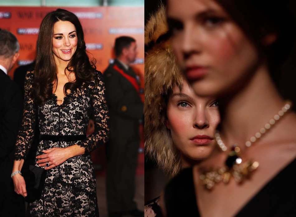 Kate Middletons Favourite Labels Issa and Temperley at 2012 London Fashion Week