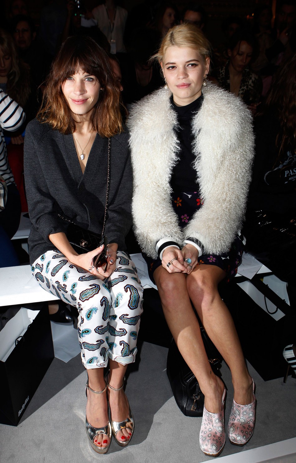 London Fashion Week 2012 Front Rows and Celebrities [PHOTOS]