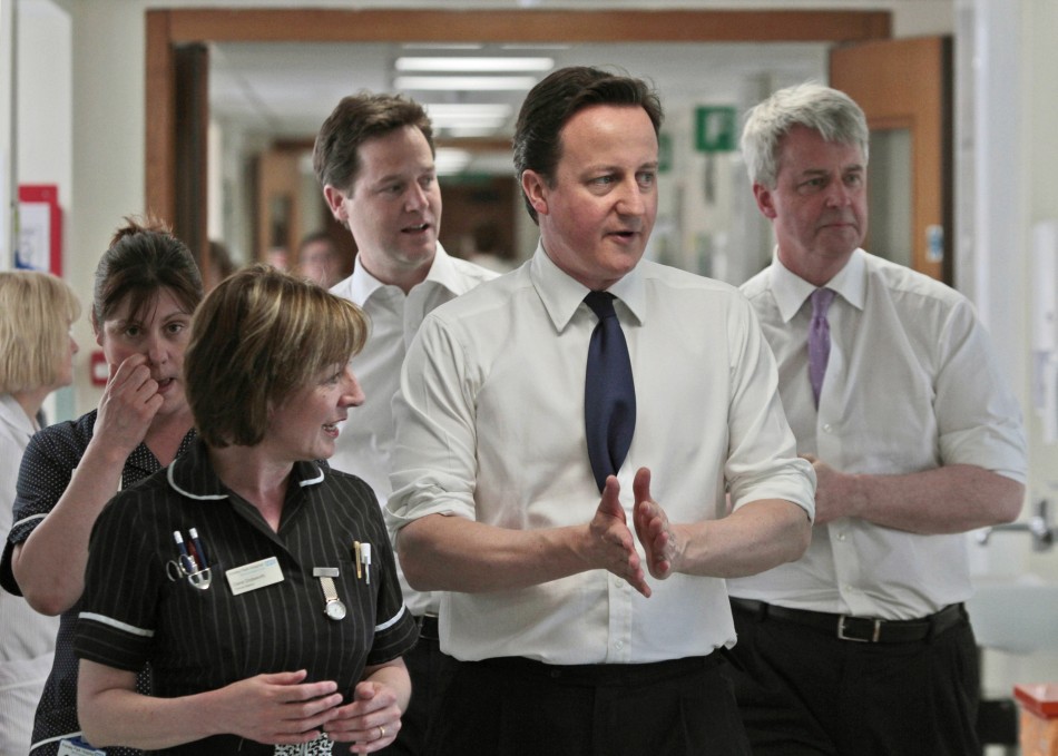 Nhs Reforms David Cameron Faces Collapse In Trust
