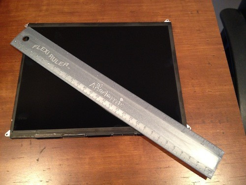 iPad screen