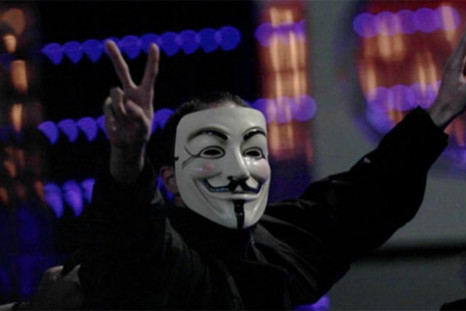 Anonymous member jumps on stage at Spanish cinema awards ceremony