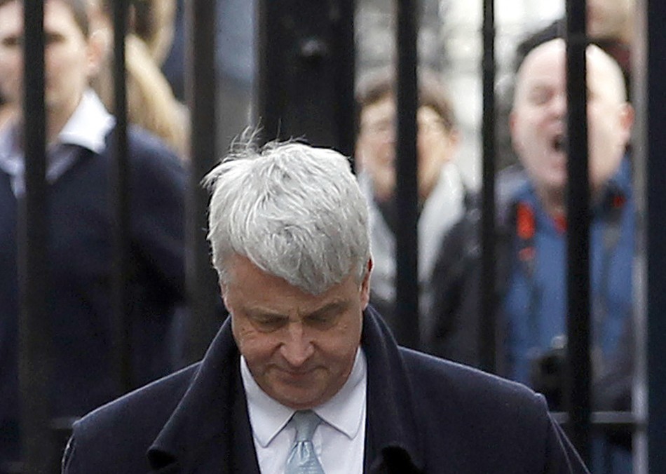 Health secretary Andrew Lansley heckled by protesters