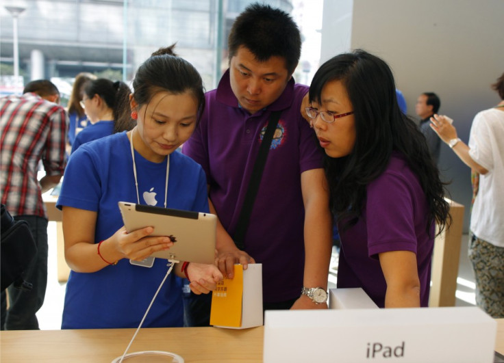 China iPad sales ban