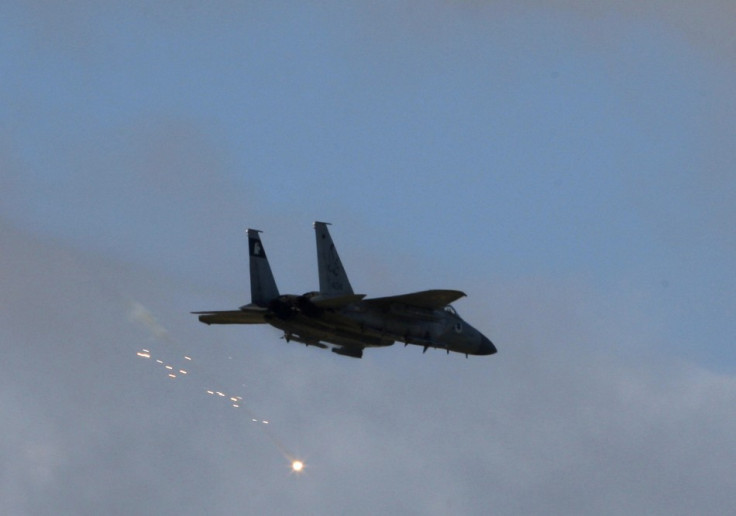 An Israeli F-15 fighter