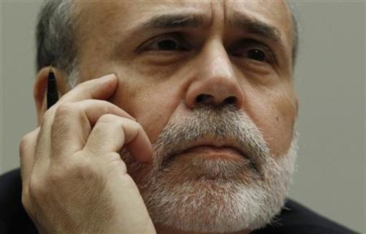 U.S. Federal Reserve Chairman Ben Bernanke listens to questions as he testifies before a House Financial Services hearing on the &quot;Monetary Policy and the State of the Economy&quot; on Capitol Hill in Washington