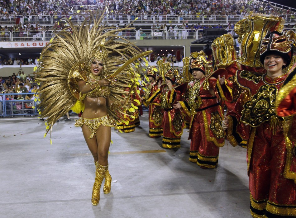 Brazil Carnival 2012: Samba Schools in Full Force to Vie for the ...