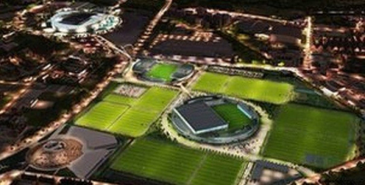 The proposed complex would house a 7,000-seat youth stadium and 17 pitches (MCFC)
