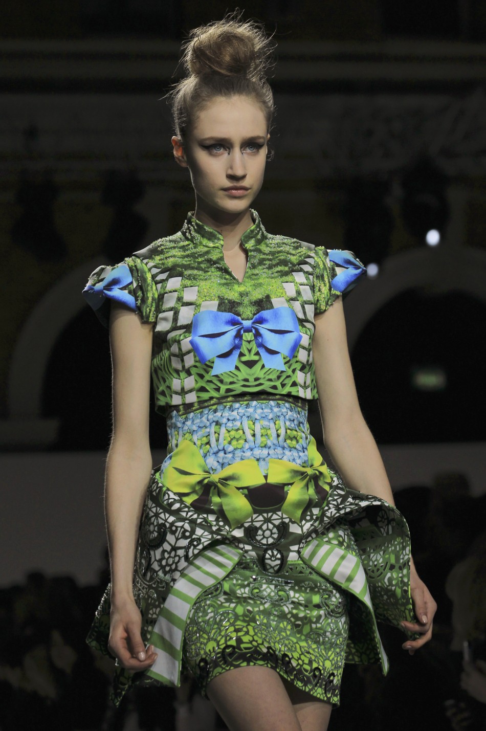 London Fashion Week: Mark Mary Katrantzou Eclectic and Experimental ...