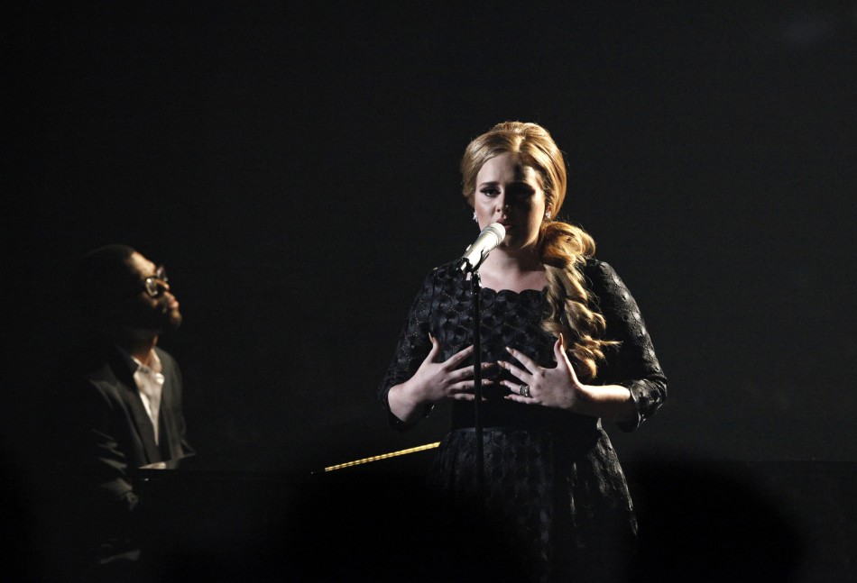 British singer Adele performs quotSomeone Like Youquot at the 2011 MTV Video Music Awards in Los Angeles