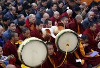 Monks Dharamsala Tibetan New Year