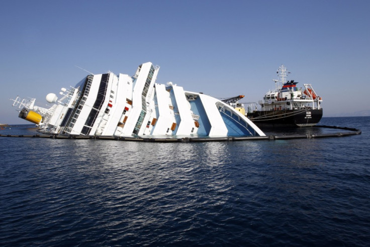 Costa Concordia wreckage