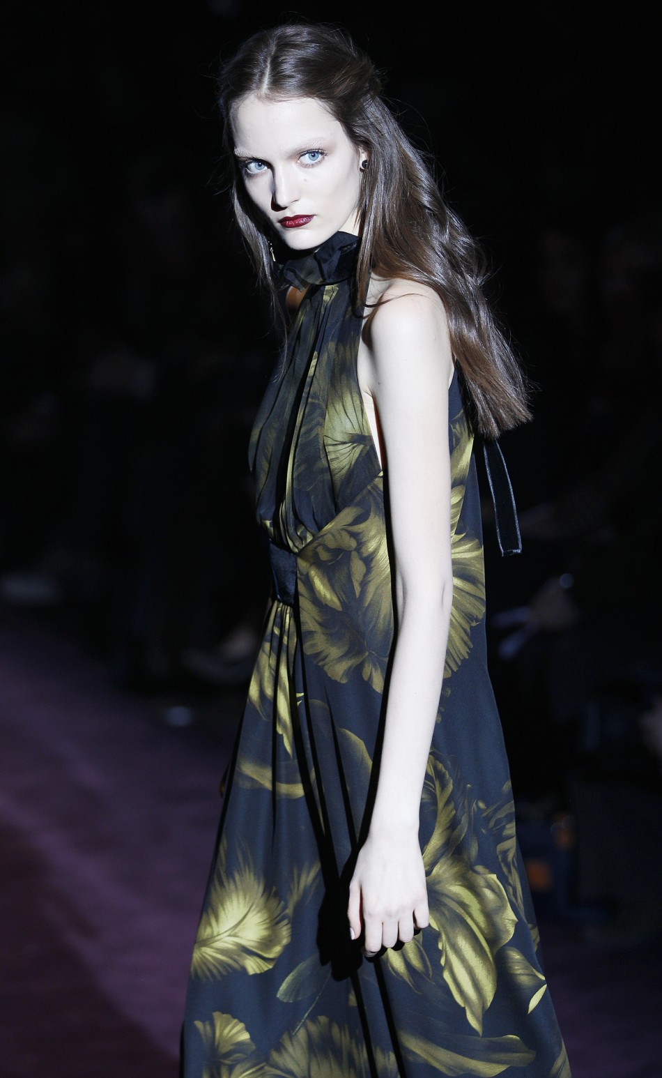 Gucci Kicks Off 2012 Milan Fashion Week with Dramatic Dark Romance Line-up
