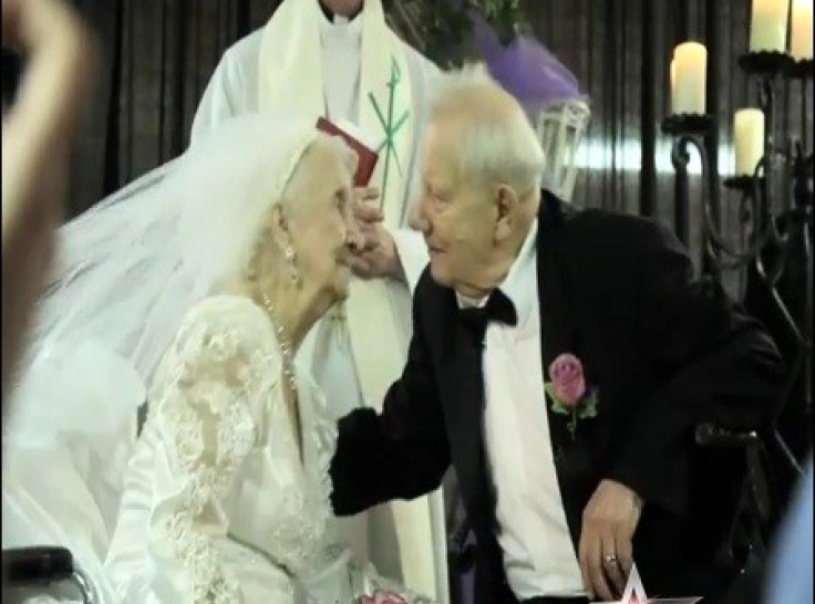 Dana Jackson marries 87-year-old Bill Stauss on 100th birthday