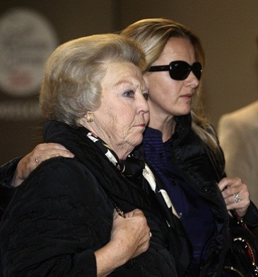 Dutch Queen Beatrix arrives with Prince Johan Friso's wife Mabel Wisse Smit Dutch Queen Beatrix arrives with Prince Johan Friso's wife Mabel Wisse Smit