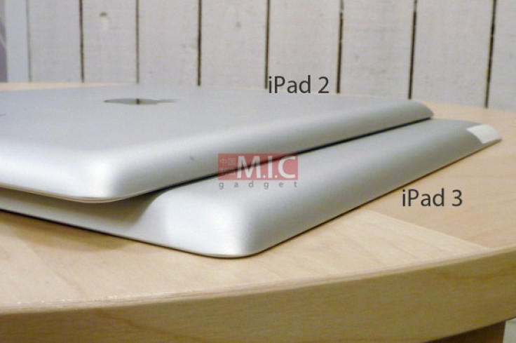 Leaked image of iPad 3 casing
