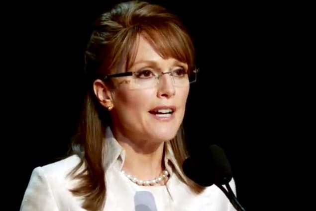Julianne Moore stars as Sarah Palin in Game Change