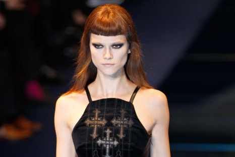 From Crucifixes to Fishnet Boots: Versace’s Gothic Collection at Milan Fashion Week