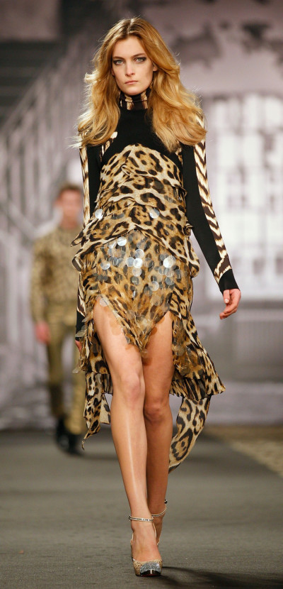 Milan Fashion Week: Just Cavalli Channels Its Wild Side With Animal ...