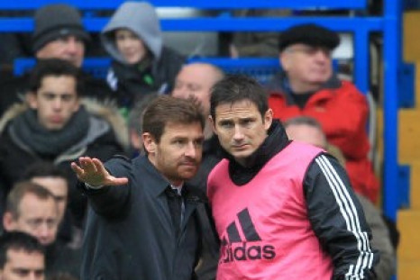 Andre Villas-Boas and Lampard
