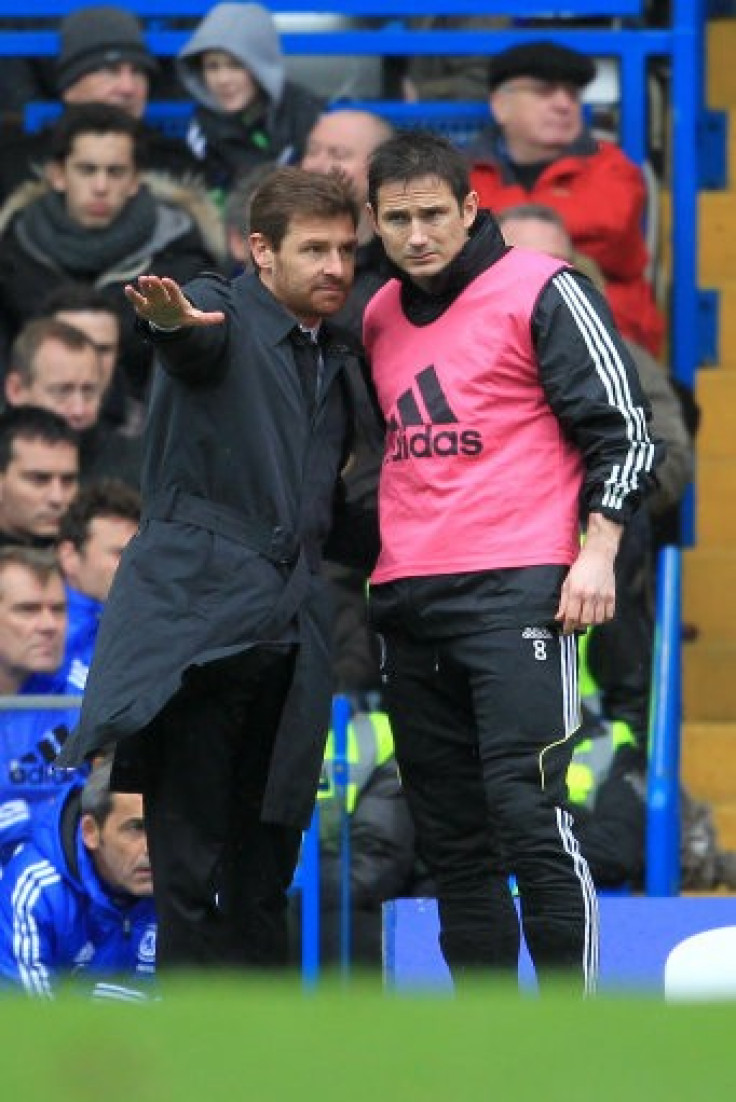 Andre Villas-Boas and Lampard