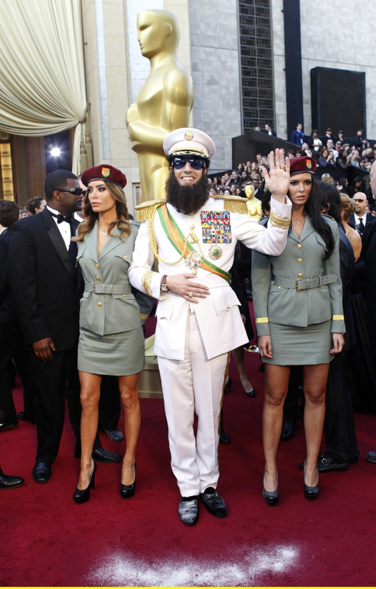 Sacha Baron Cohen Oscars 2012