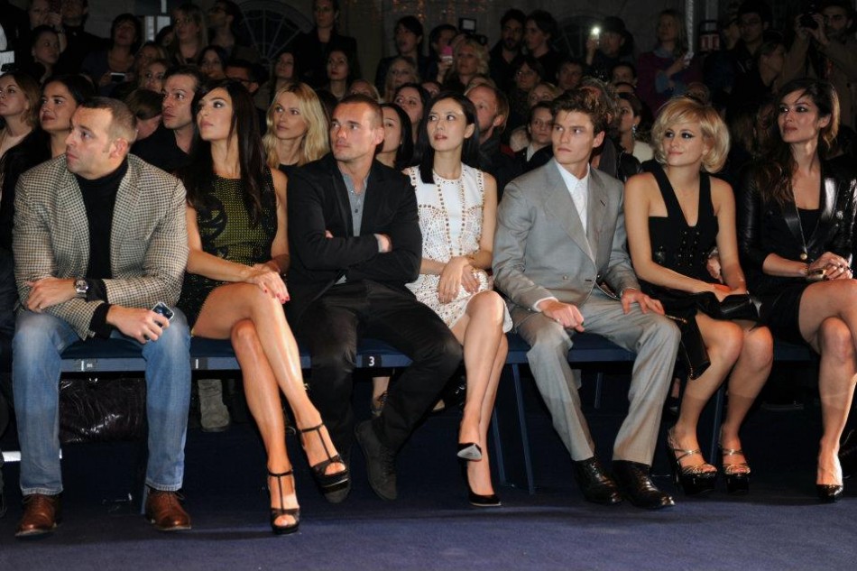 Celebrities, Fashionistas and Front Row Guests at 2012 Milan Fashion Week