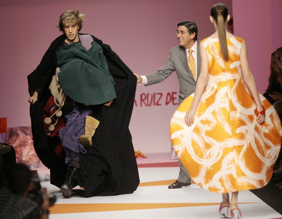 Bruno takes to the catwalk