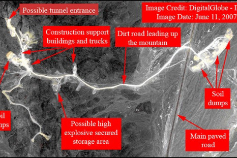 Handout satellite image of the Natanz Uranium Enrichment plant in Iran