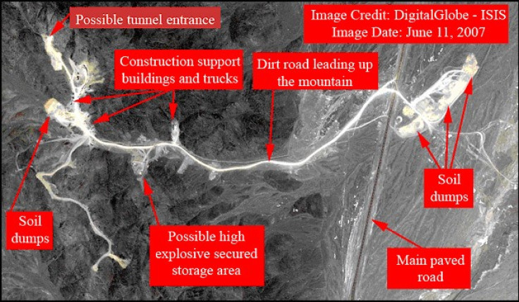 Handout satellite image of the Natanz Uranium Enrichment plant in Iran