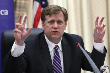 US Embassador to Russia Michael McFaul