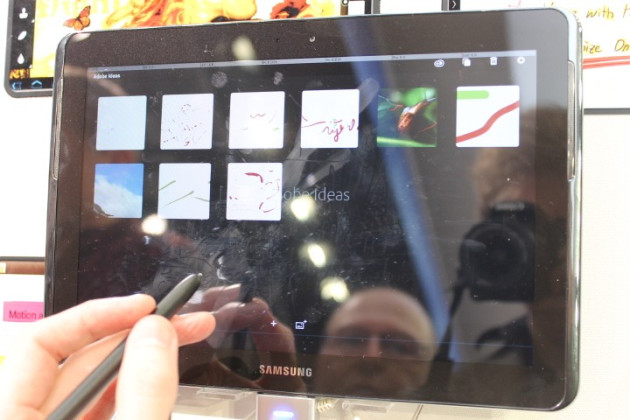 MWC 2012: Samsung Galaxy Note 10.1 Hands-On Preview (Pictures) MWC 2012: Samsung Galaxy Note 10.1 Hands-On Preview (Pictures)