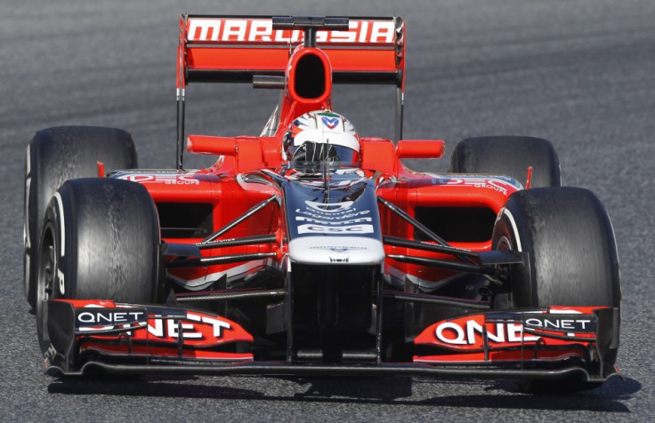 Charles Pic of the Marussia Formula 1 Team