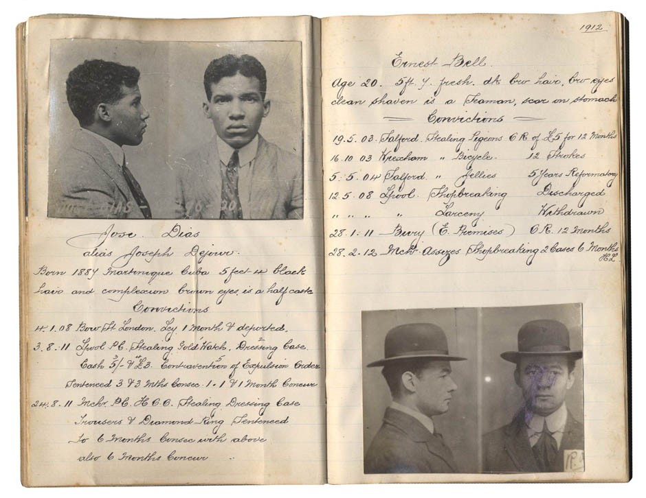 Rogues039 Gallery 100 Years Old Compiled Photographs of Criminals Up For Sale