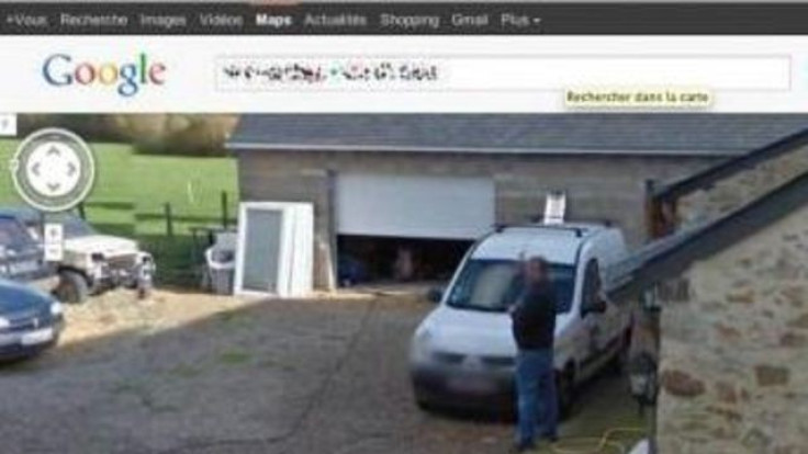 Frenchman caught urinating outside house by Google Street View camera