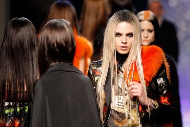 Androgynous Model Andrej Pejic Walks the Ramp for Jean Paul Gaultier’s Fall/Winter Collection