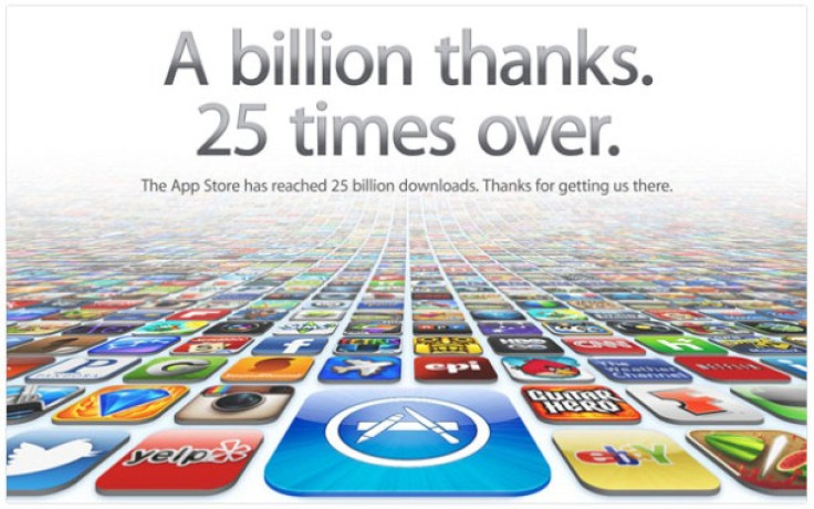 Apple's App Store Crosses 25 Billion Downloads