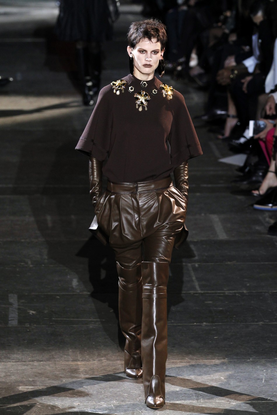 Riccardo Tiscis Equestrian Collection for Givenchy at Paris Fashion Week