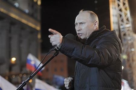 Putin Wins Russian Presidential Elections