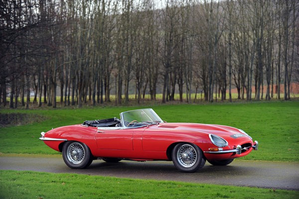 Sir Elton John’s red 1965 Jaguar