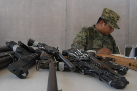 Scores of weapons found at high-security prison in Mexico