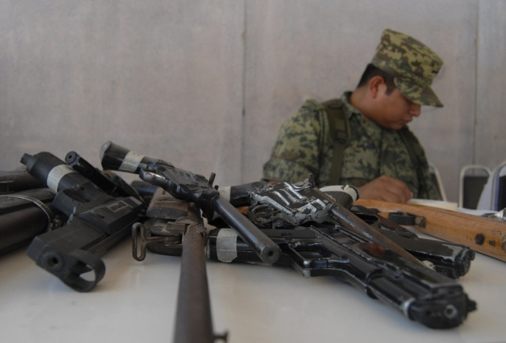 Scores of weapons found at high-security prison in Mexico