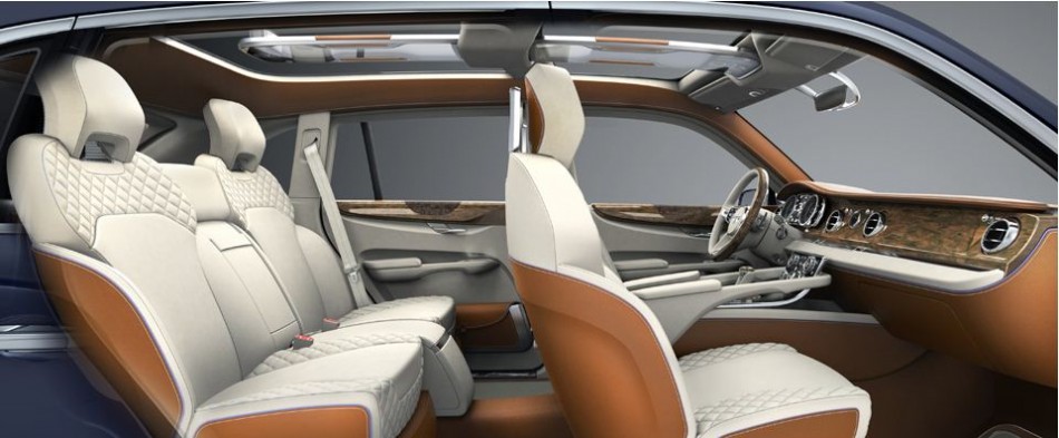 The Bentley EXP 9 F Concept SUV