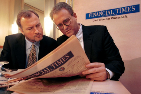 Financial TImes to bankers PR