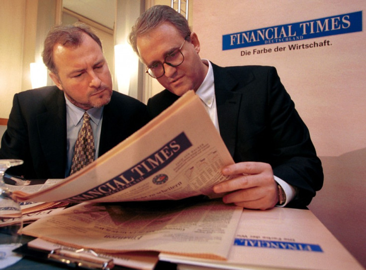 Financial TImes to bankers PR