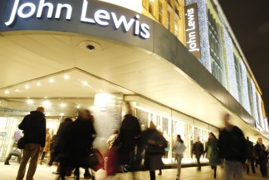 Staff working for John Lewis Partnership will receive 14 percent bonus this year, down from 18 percent last year