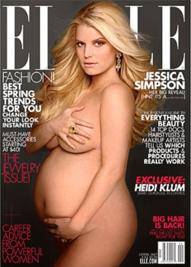 Jessica Simpson Pregnant, Nude Photo
