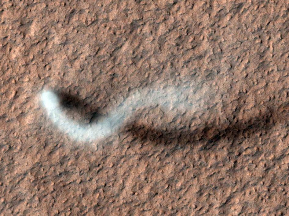 Nasa Catches Unique Picture Of Dust Devil [VIDEO]