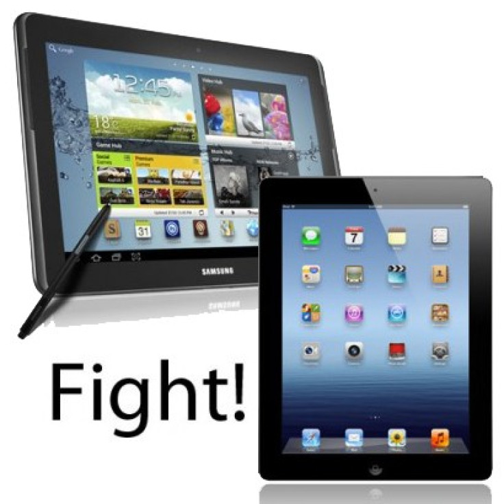 Samsung Galaxy Note 10.1 vs New iPad vs ASUS Transformer Pad Infinity