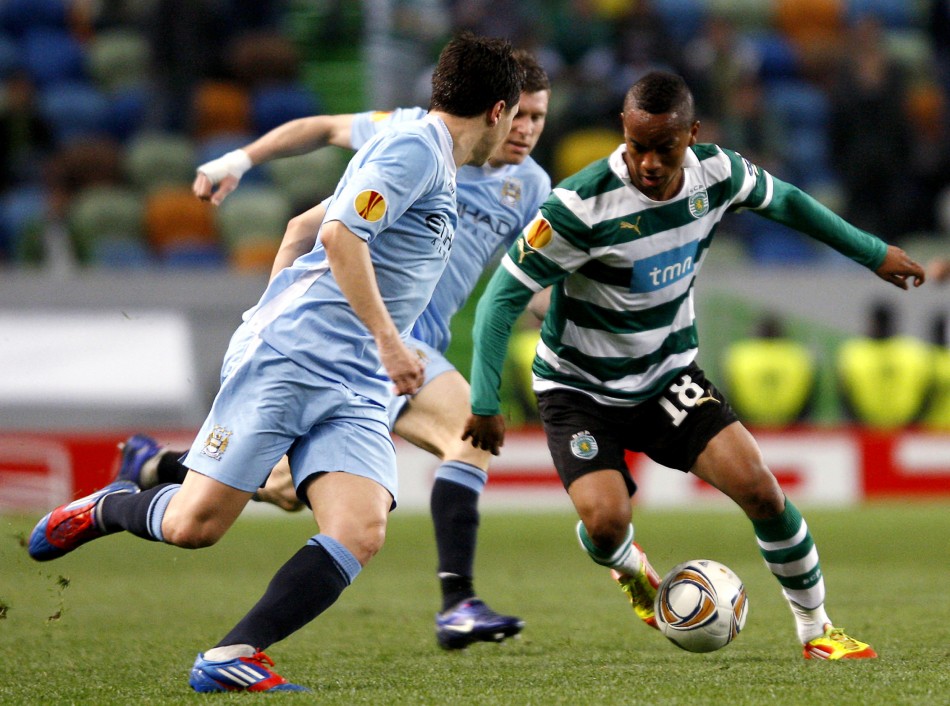 Soccer - UEFA Europa League - Round of 16 - First Leg - Sporting Lisbon v Manchester City - Jose Alvalade