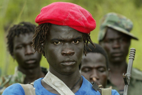 Lord's Resistance Army soldiers, as portrayed in the film Kony 212